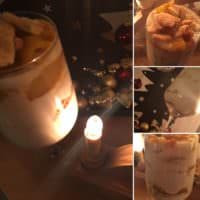 Spekulatius Tiramisu mit heißen Mirabellen