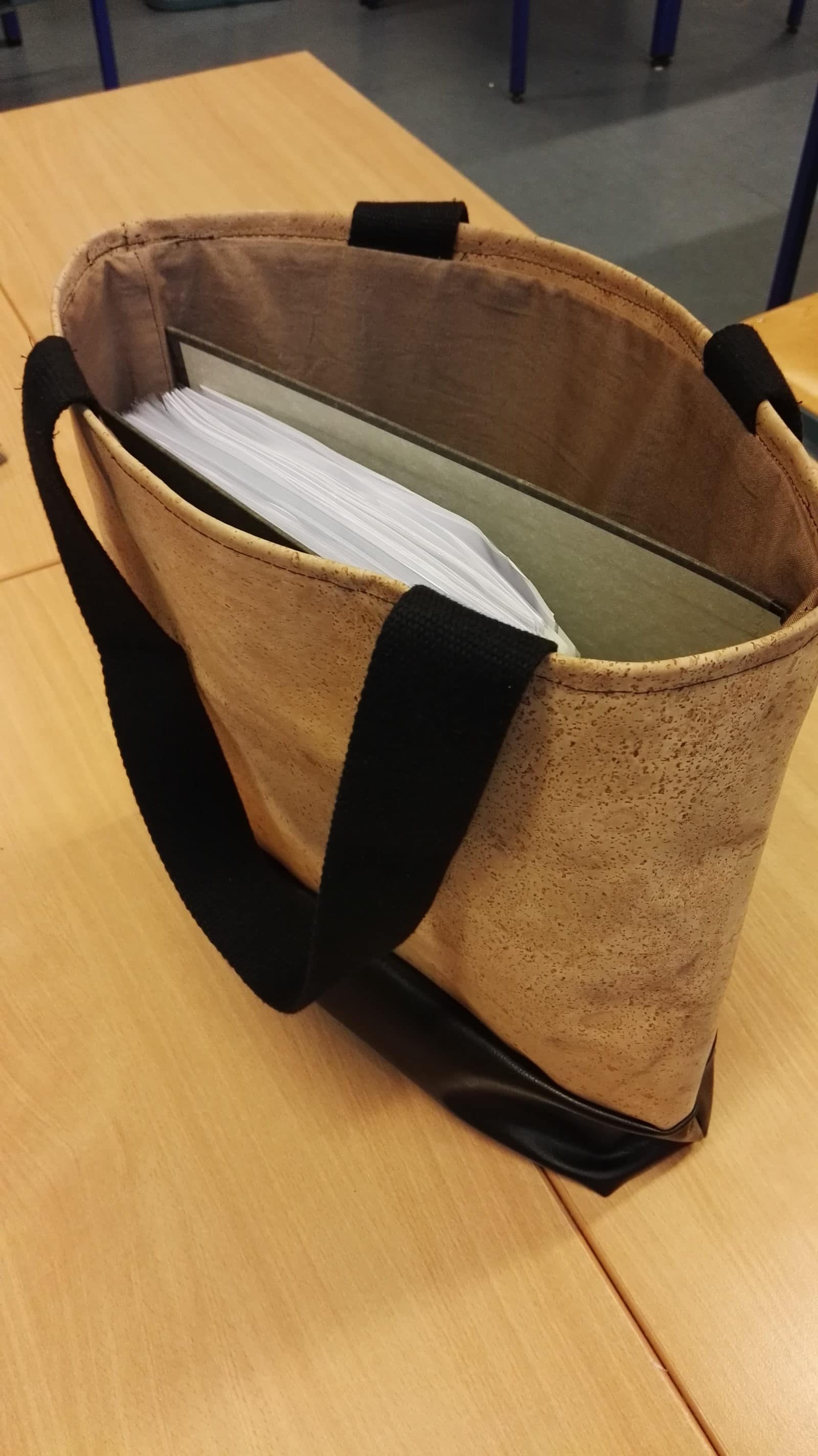 Shopper aus Kork und Kunstleder #prymcontest