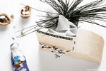 DIY // Nikolausstiefel aus Papier (mit Druckvorlage)