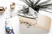 DIY // Nikolausstiefel aus Papier (mit Druckvorlage)