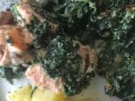 Lachs mit Spinat-Ricotta