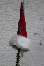 Nikolausmütze als Christbaumspitze