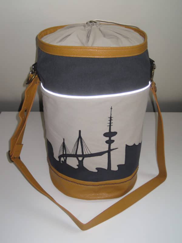 #prymcontest Matchbag mit Hamburg Skyline