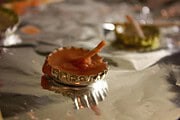 Last-Minute-Geschenk : Minikerzen in Kronkorken