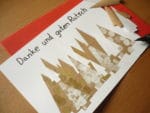 „Nach“-Weihnachtskarten basteln
