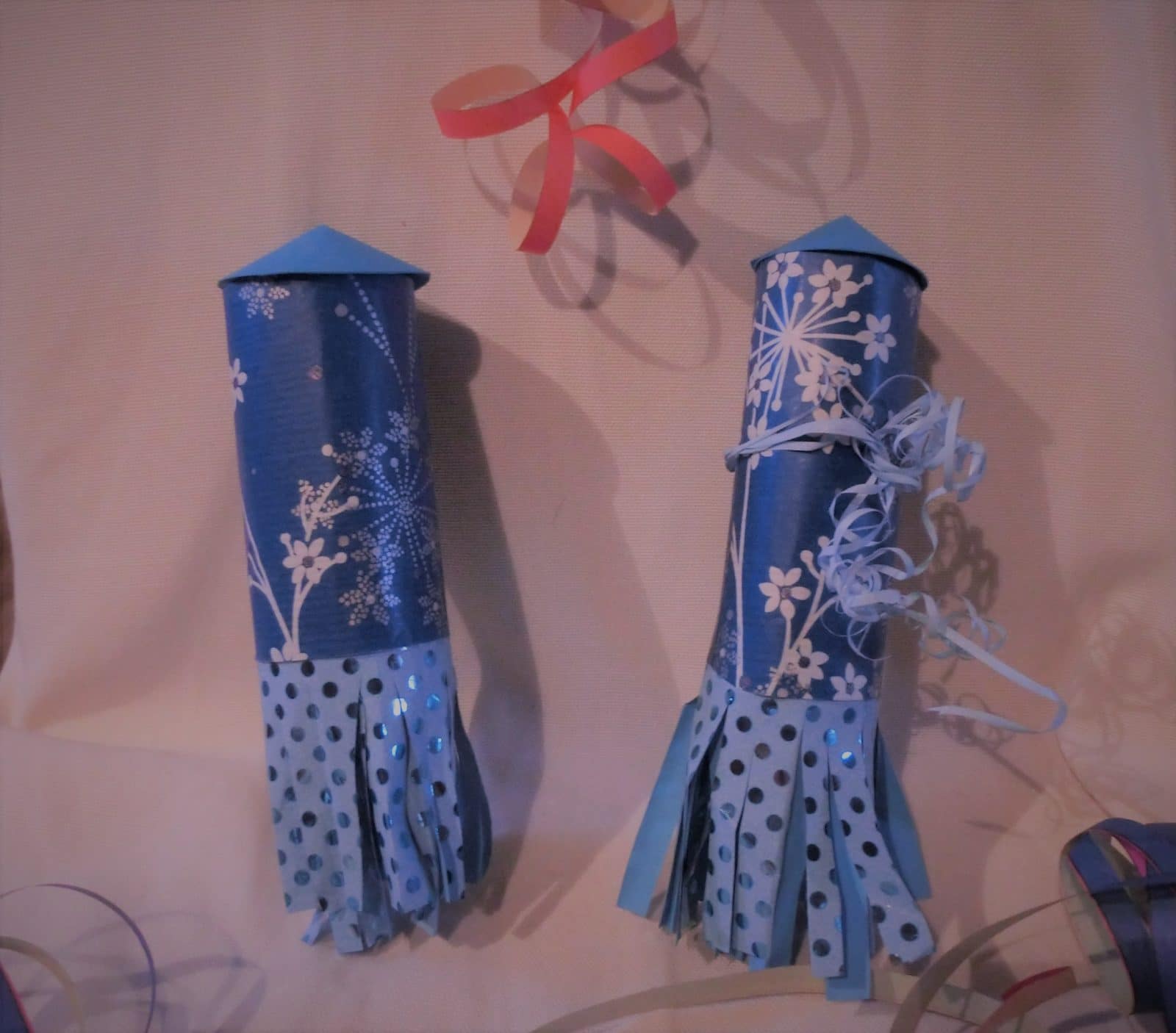 DIY Konfetti-Tischrakete