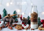 Santas geheimer Weihnachts Vorrat aus dem Glas
