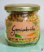 Pulver für Gemüsebrühe selber machen