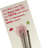 Neujahrsglückwunschkarte als freebie