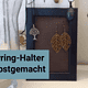 Ohrring-Halter selbstgemacht