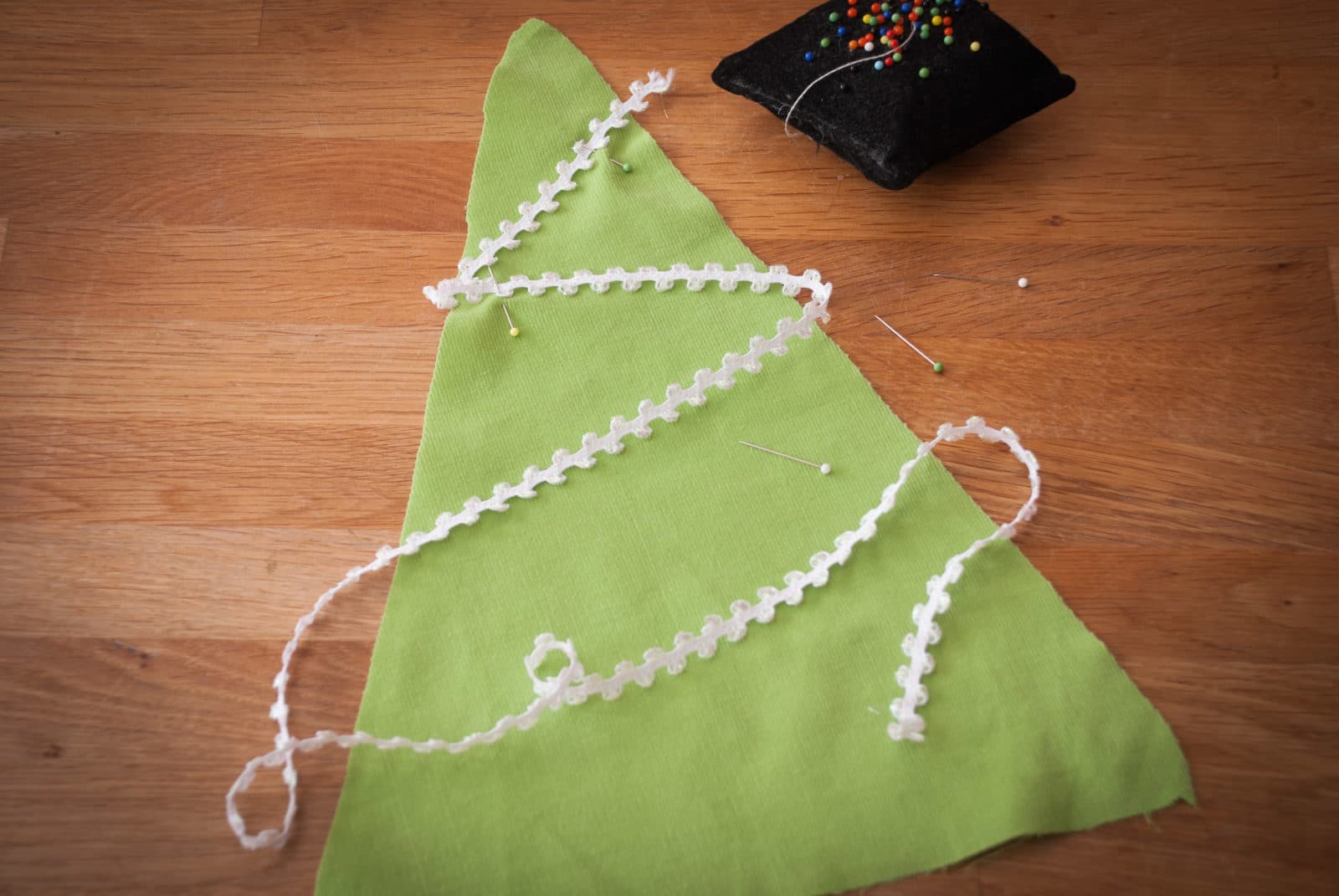Weihnachtsbaum „nähen“
