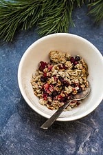 Ho ho Dezember! ein weihnachtsliches Crumble Rezept
