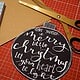 Weihnachtskarten mit Handlettering basteln