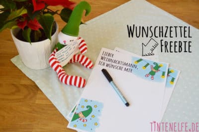 Free Prinable Wunschzettel