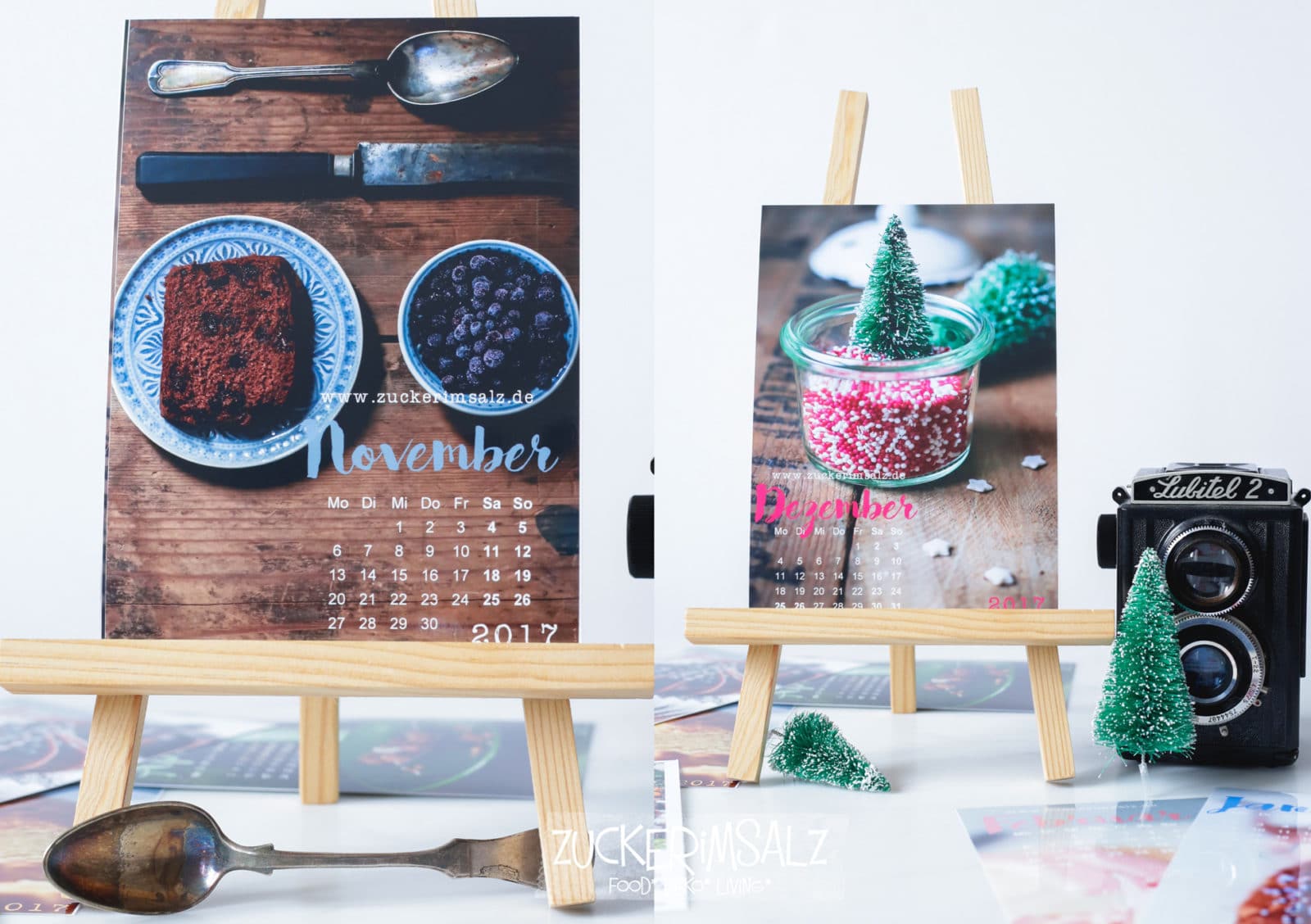 Der Food Kalender 2017 … dass Freebie von Zuckerimsalz