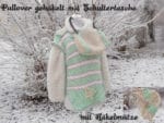 Sommerpulli gehäkelt mit Tasche und Mütze