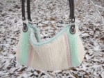 Sommerpulli gehäkelt mit Tasche und Mütze
