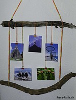 DIY Bilderrahmen aus Ästen