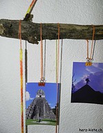 DIY Bilderrahmen aus Ästen