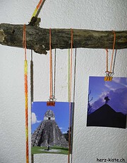 DIY Bilderrahmen aus Ästen