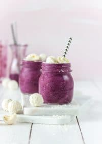 Blaubeer-Kokos-Smoothie