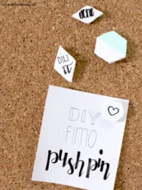 DIY Fimo Push Pin