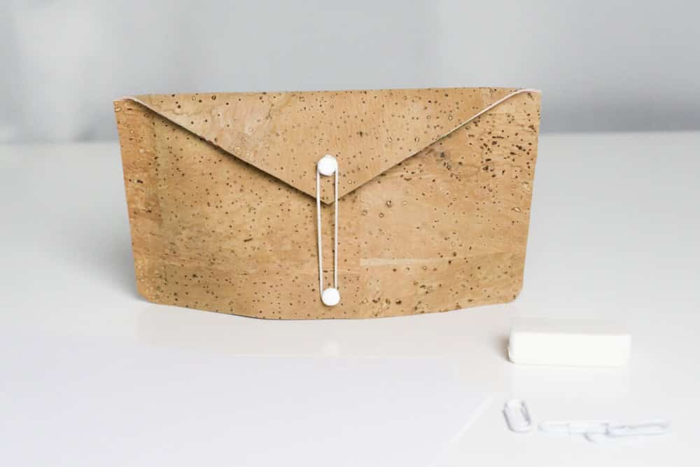 Easy Upcycling: DIY Kork Mäppchen