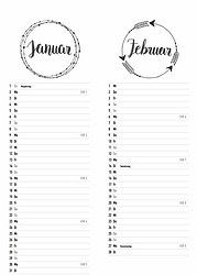 DIY – Brushlettering Kalender 2017