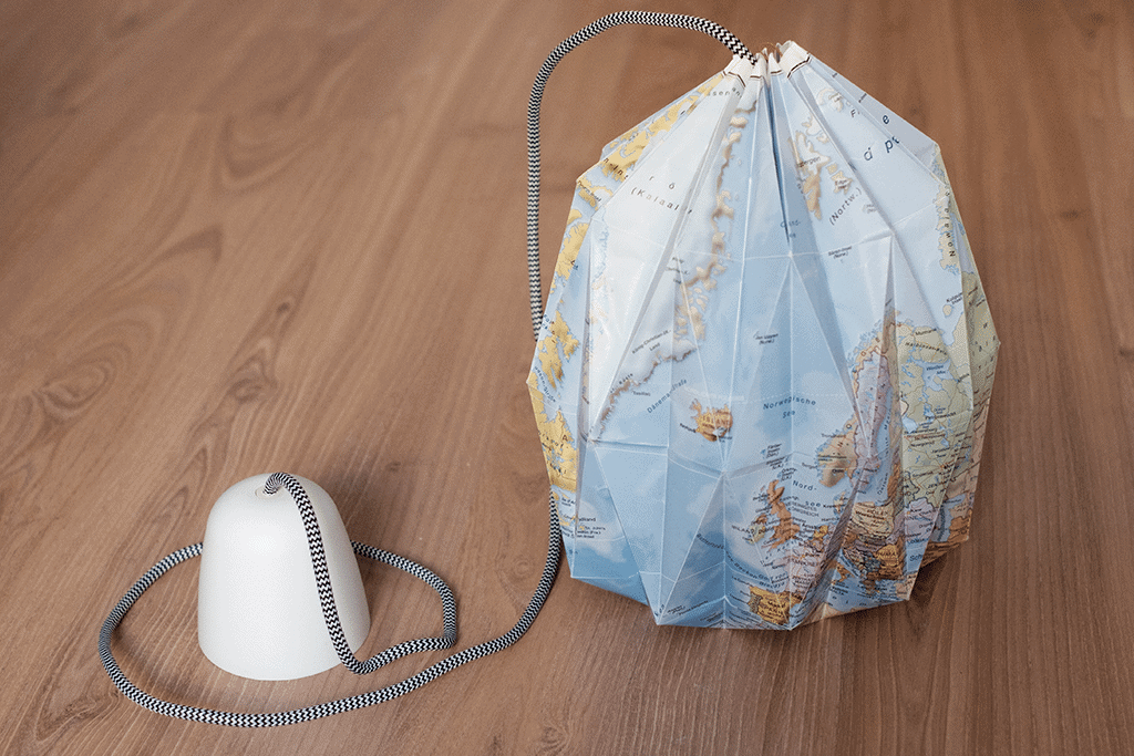 DIY Origami Lampenschirm