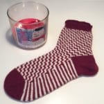 Candy Cane Socken