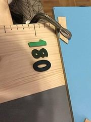Kindermesslatte aus Holz selber machen (DIY Growth Chart)