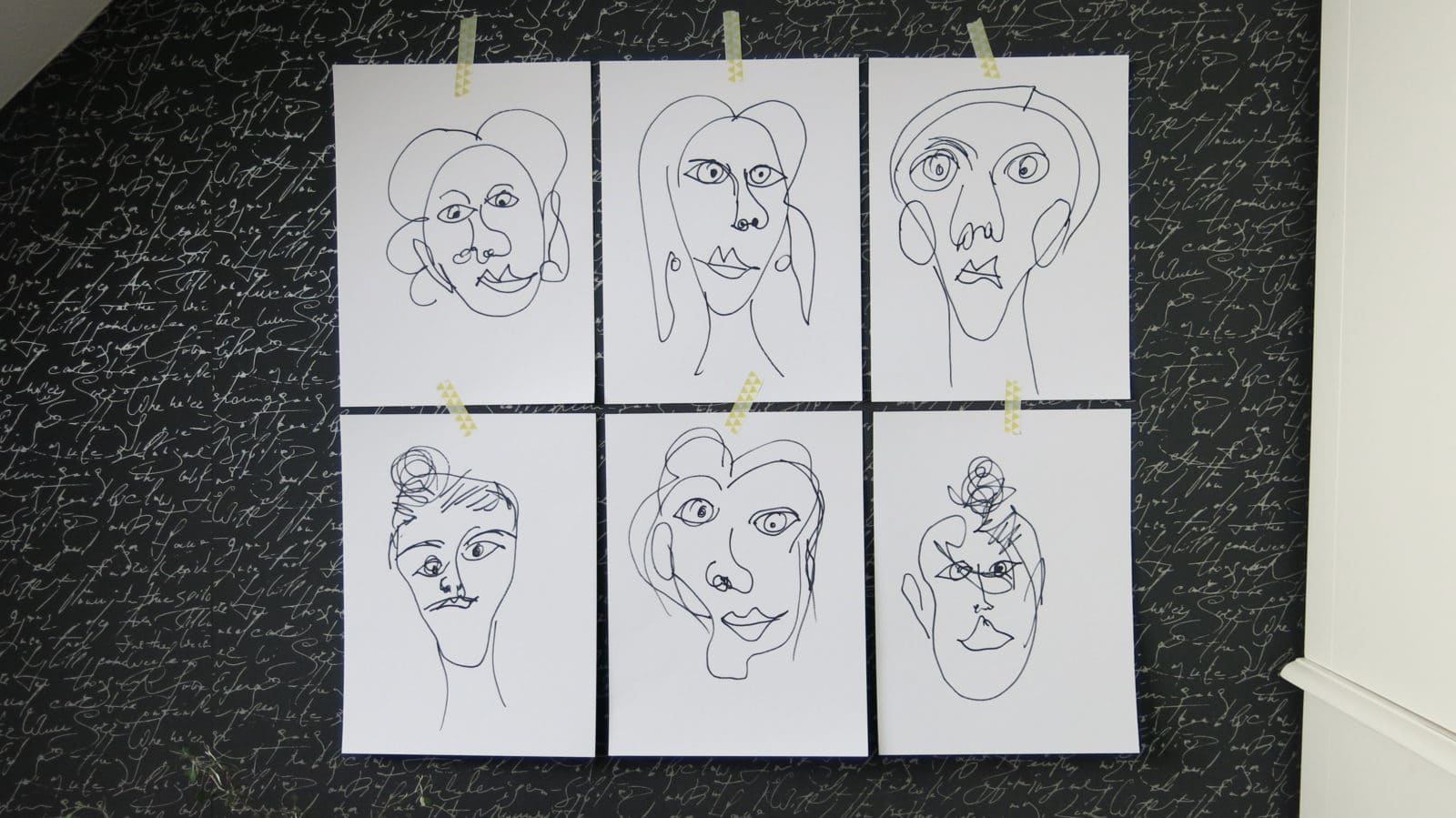 Spiegelportrait – malen wie Picasso