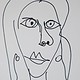 Spiegelportrait - malen wie Picasso