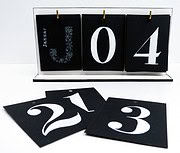 Immerwährender Kalender mit dem gewissen Etwas
