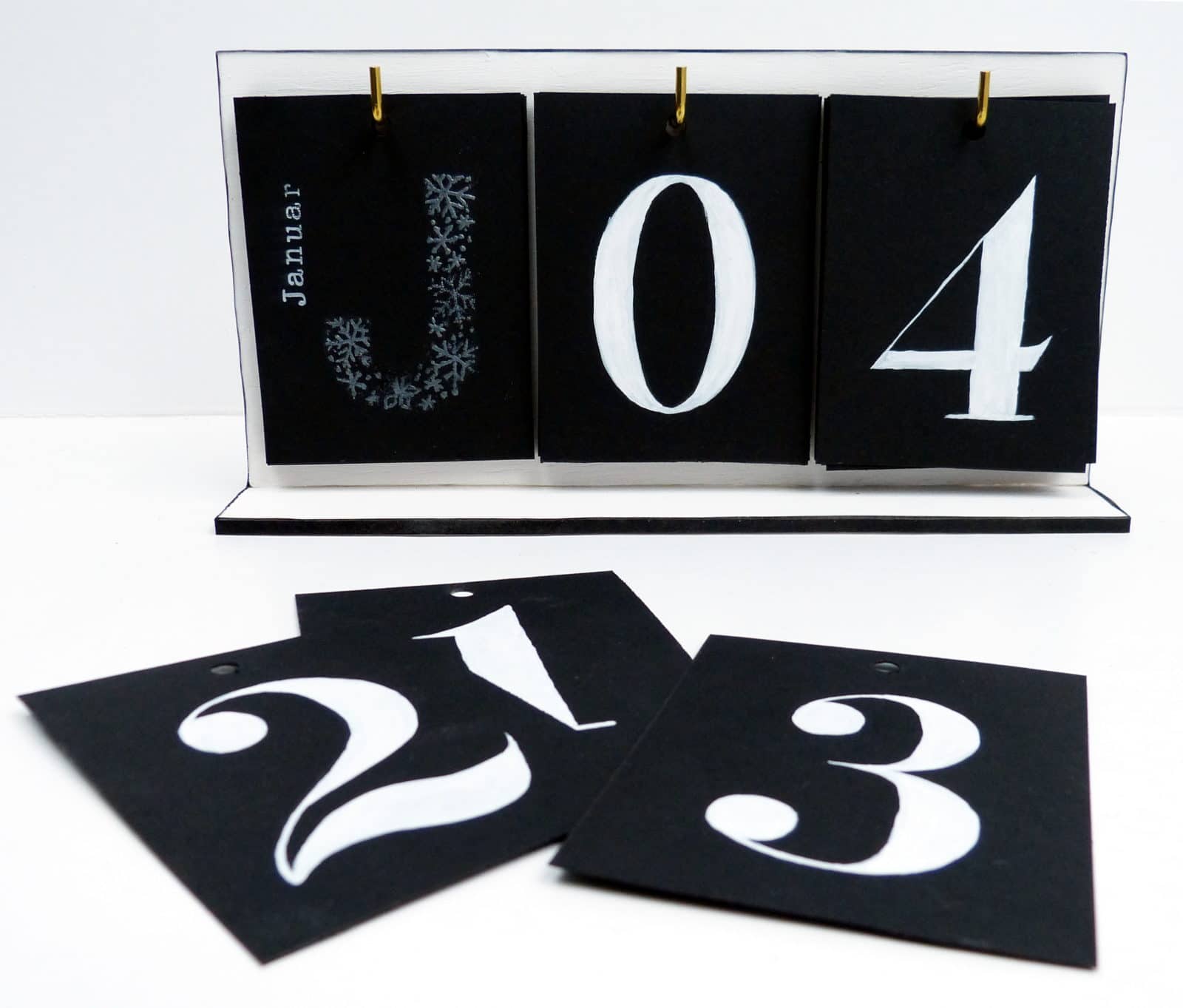 Immerwährender Kalender mit dem gewissen Etwas