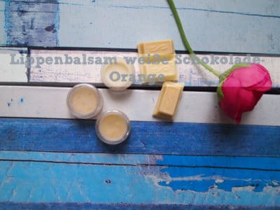 Süßer Schoko-Orangen-Lipbalm