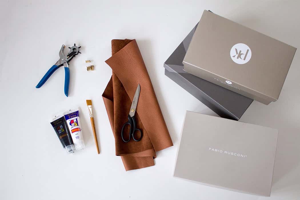 DIY BOXEN MIT LEDERSCHLAUFEN