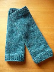 Schnelle Armstulpen stricken