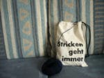 „Stricken geht immer“- ein Statement-Bag