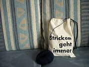 "Stricken geht immer"- ein Statement-Bag