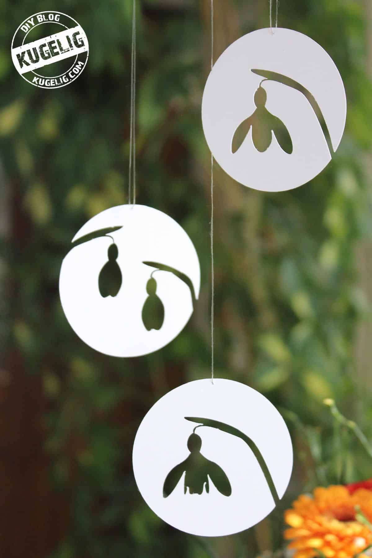 Schneeglöckchen [Plotter Freebie & Free Printable] - HANDMADE Kultur