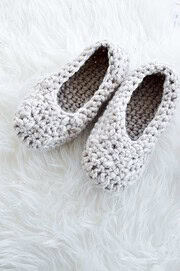 Häkelslipper
