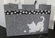 Teppich-Tasche nähen