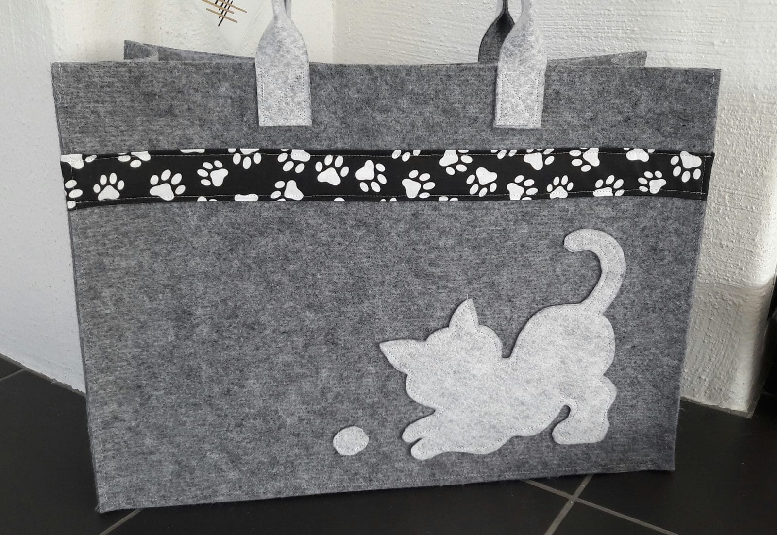 Teppich-Tasche nähen