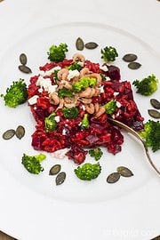 Knuspriger Rote-Bete-Risotto mit Schafskäse [Birgit D]