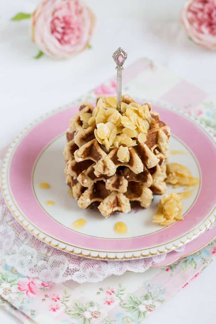 „Bienenstich Waffeln!“