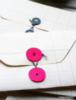 Retro snailmail mit Wickelverschluss