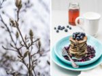 January Mornings – Gesundes Soulfood im Winter: Blaubeer-Bananen Pancakes