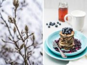January Mornings – Gesundes Soulfood im Winter: Blaubeer-Bananen Pancakes