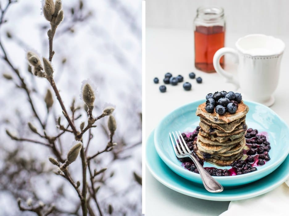 January Mornings – Gesundes Soulfood im Winter: Blaubeer-Bananen Pancakes
